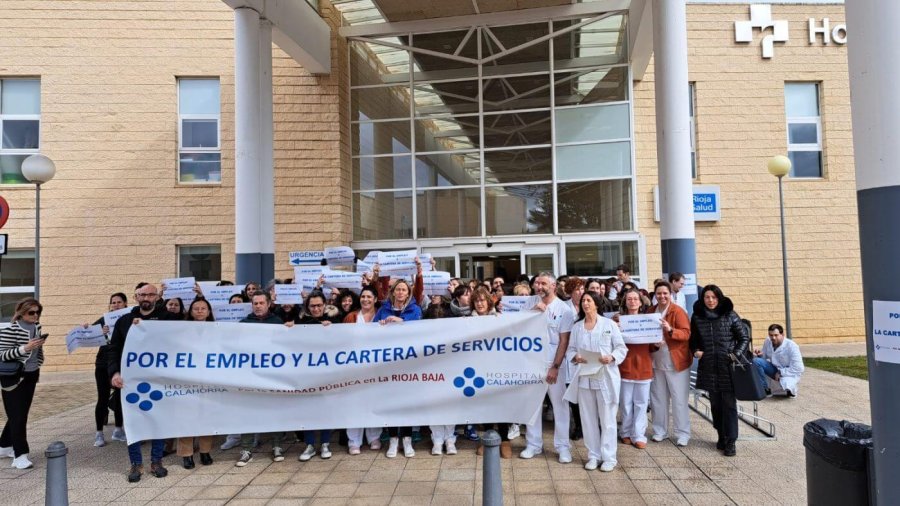 HOSPITAL CALAHORRA concentración