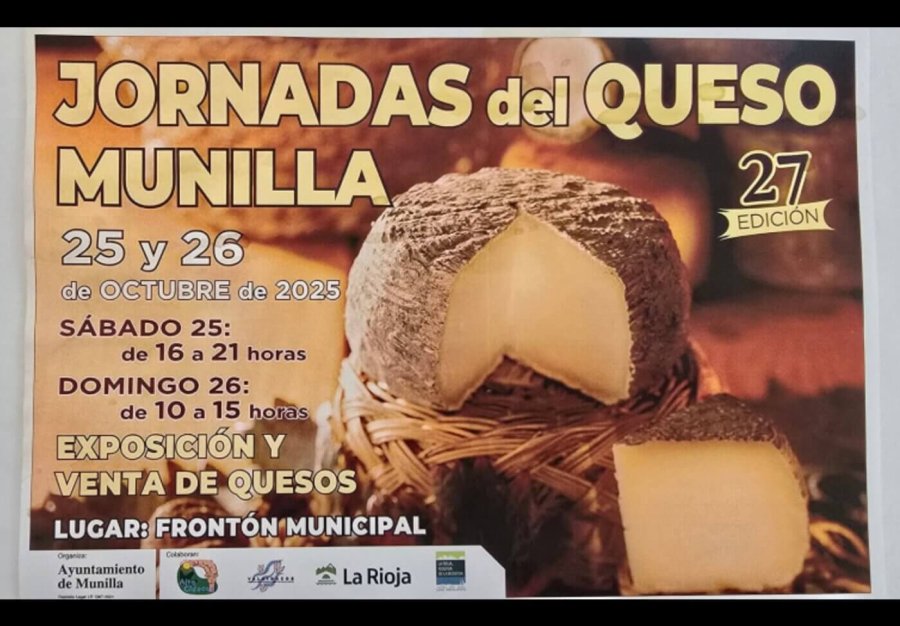 MUNILLA jornadas queso cartel