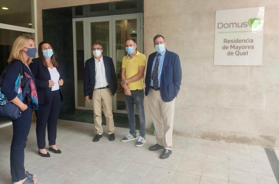 QUE visita residencia mayores