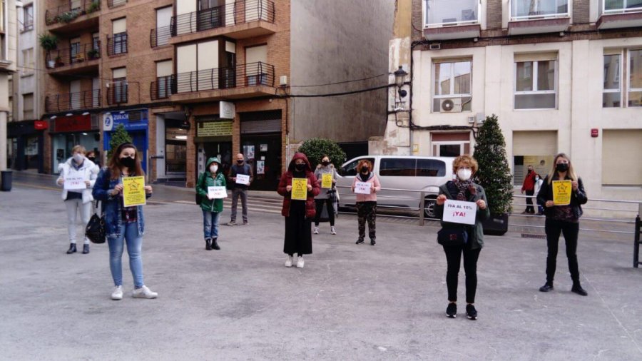PELUQUERAS concentracion IVA reducido