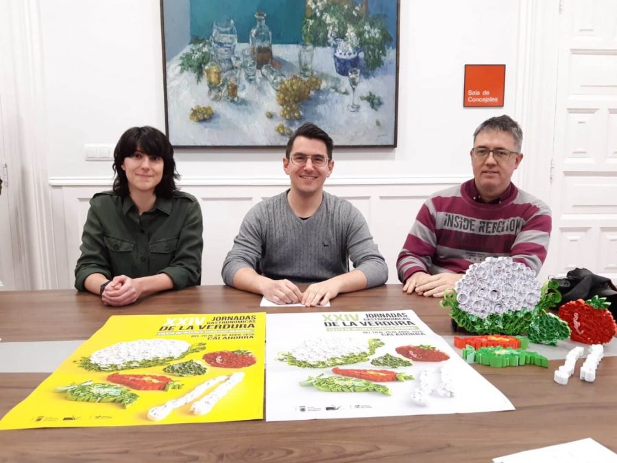 CALAHORRA presentación cartel jornadas verduras