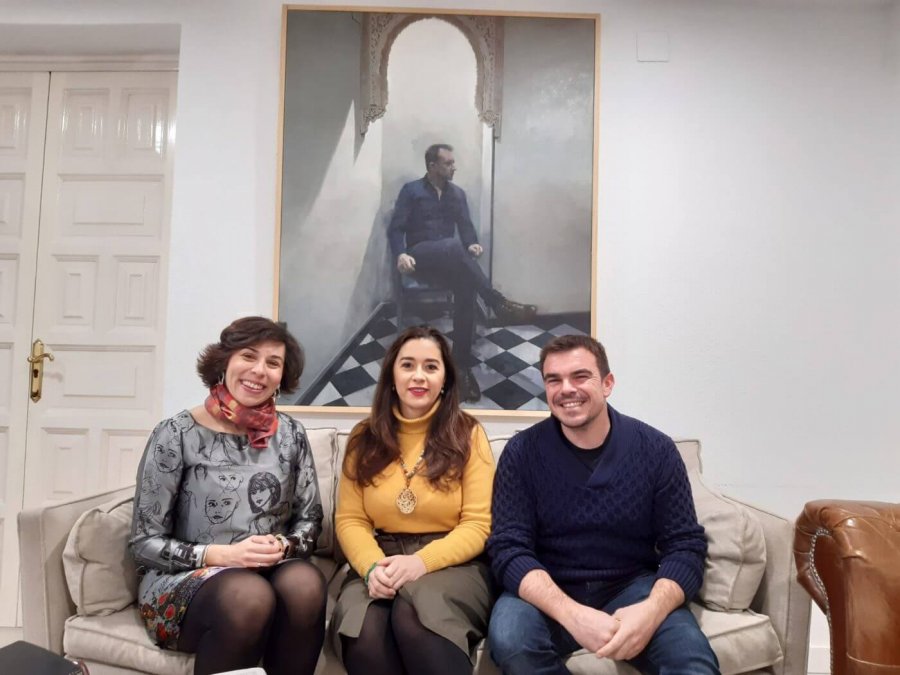 CALAHORRA recibimiento Judit Jimenez