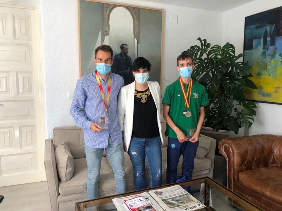 CALAHORRA recibimiento atletas