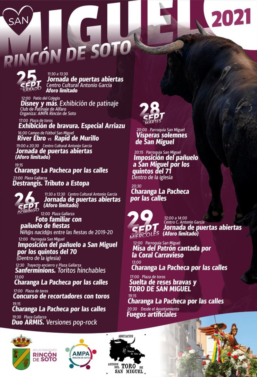RINCON cartel fiestas San Miguel