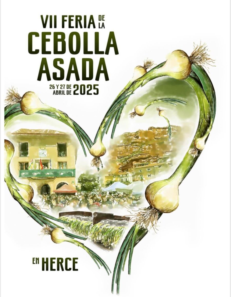 HERCE cartel Feria Cebolla Asada 2025