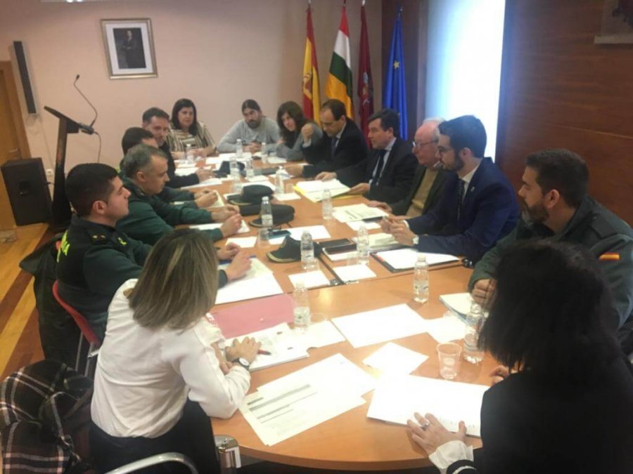 ALFARO junta seguridad 2020