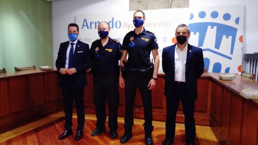 NUEVO JEFE POLICIA acto posesión 2