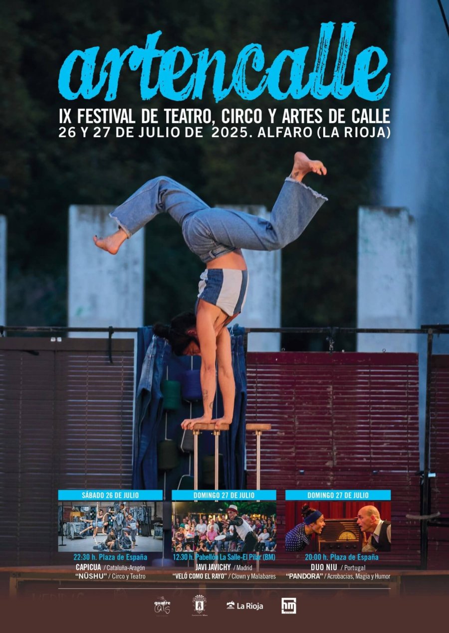 ALFARO Artencalle 2025 cartel