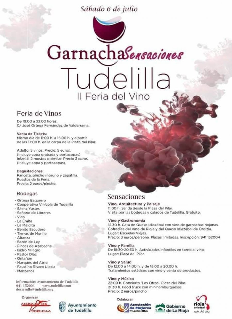 TUDELILLA FERIA VINO GARNACHA SENSACIONES 1 2019