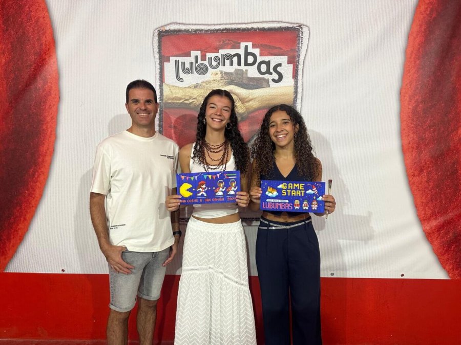 PEÑA LUBUMBAS ganadoras pancarta