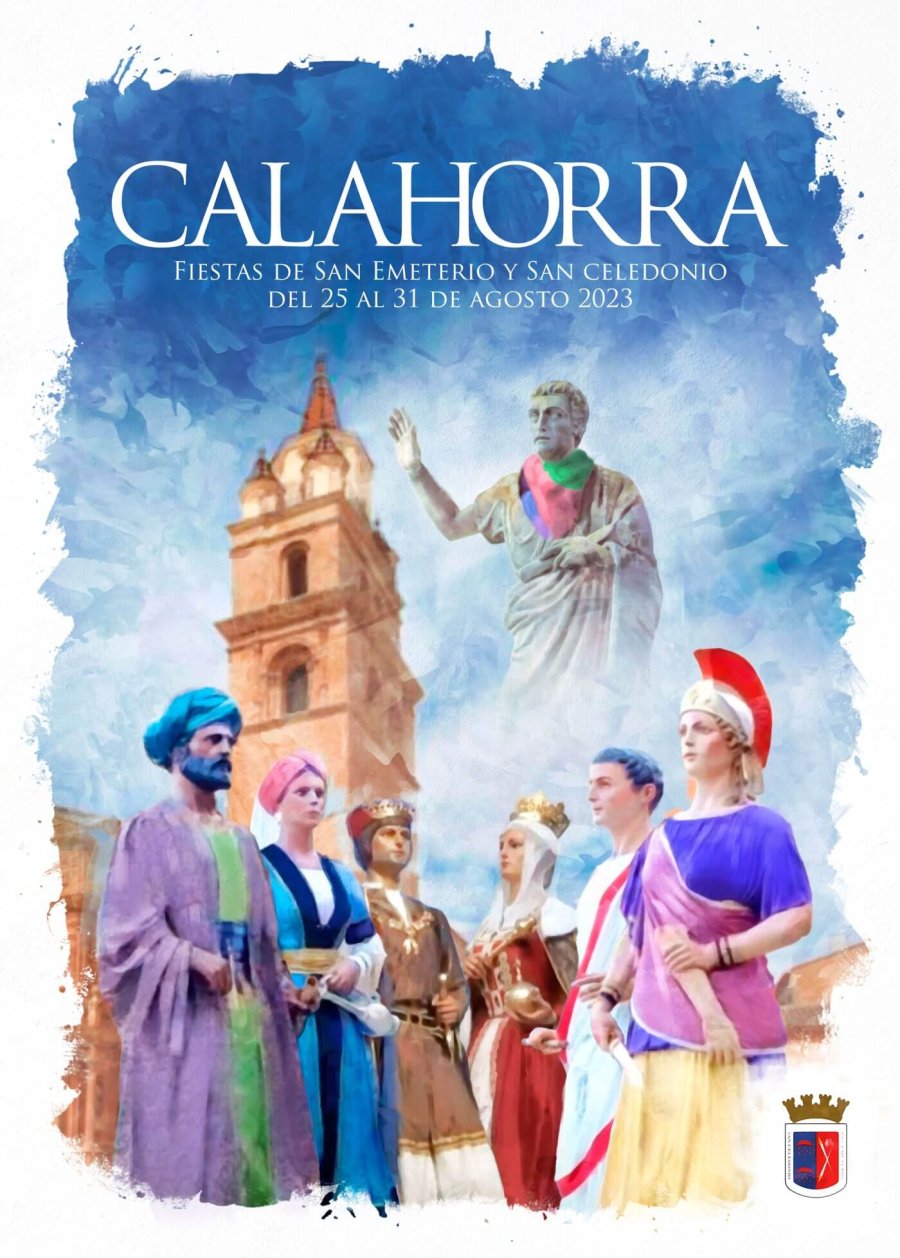CALAHORRA cartel fiestas agosto 2023