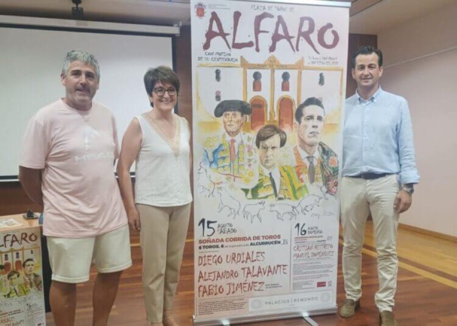 ALFARO feria taurina rueda prensa