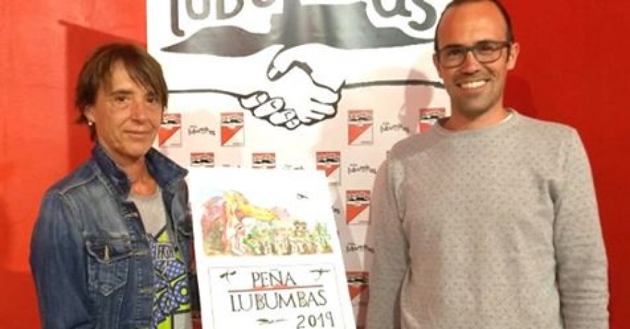 PENA LUBUMBAS PANCARTA GANADORA autora