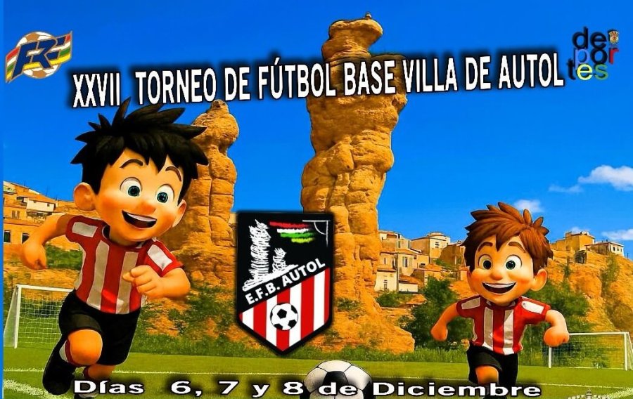 AUTOL Torneo Futbol Base cartel 2