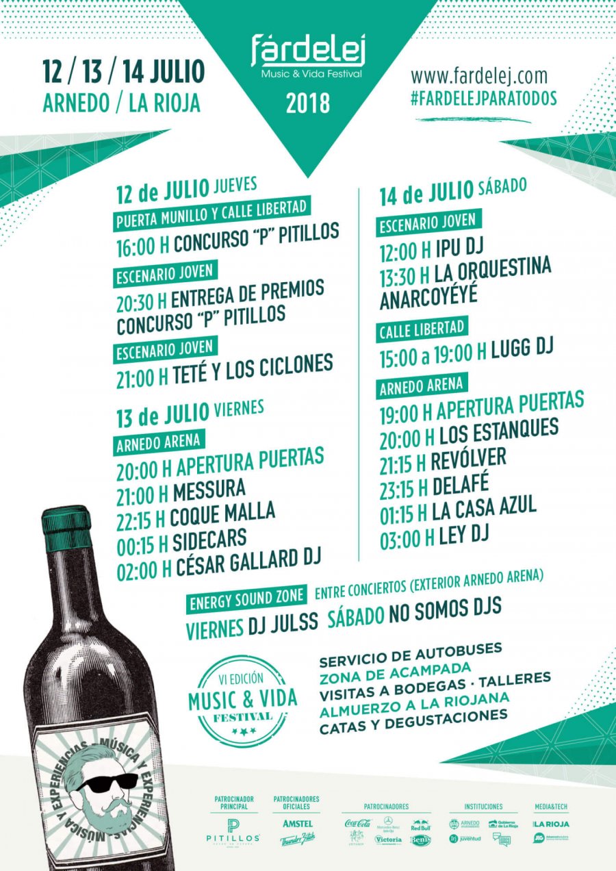 CARTEL FARDELEJ-HORARIOS