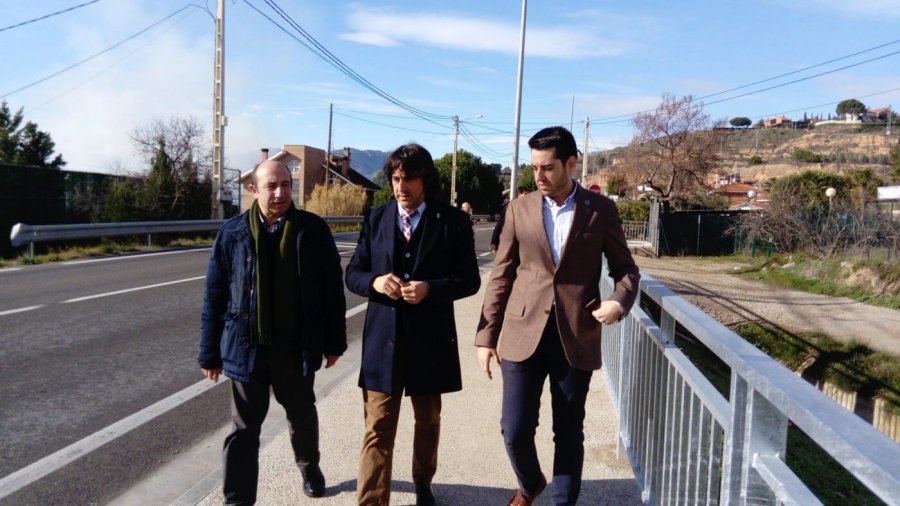 CONSEJERO RUBIO VISITA ACERAS ARNEDO 1
