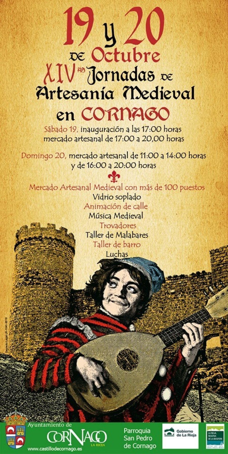 CORNAGO JORNADAS ARTESANIA MEDIEVAL 2019