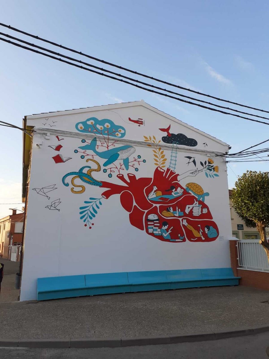 PRADEJON mural Raquel Marín