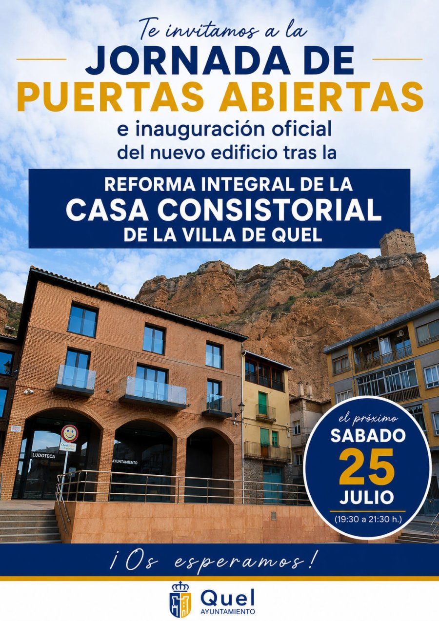 QUEL puertas abiertas Ayto cartel