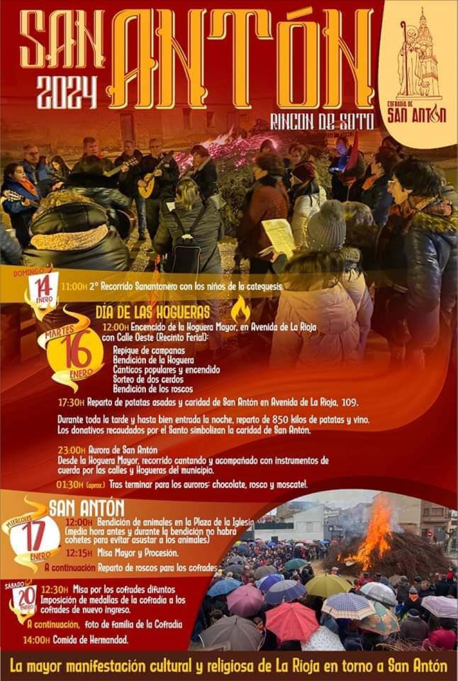 RINCON San Antón cartel 2024