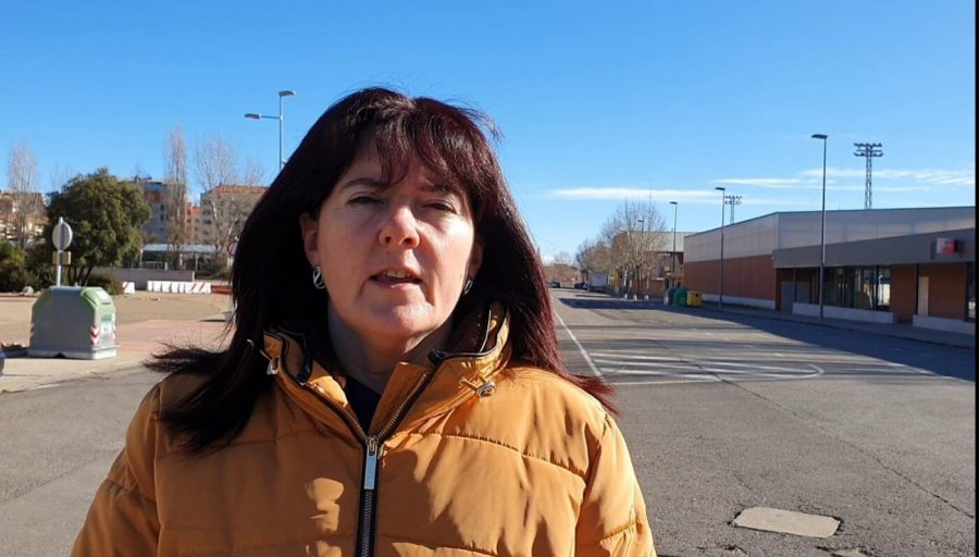 RITA BELTRÁN en zona deportiva